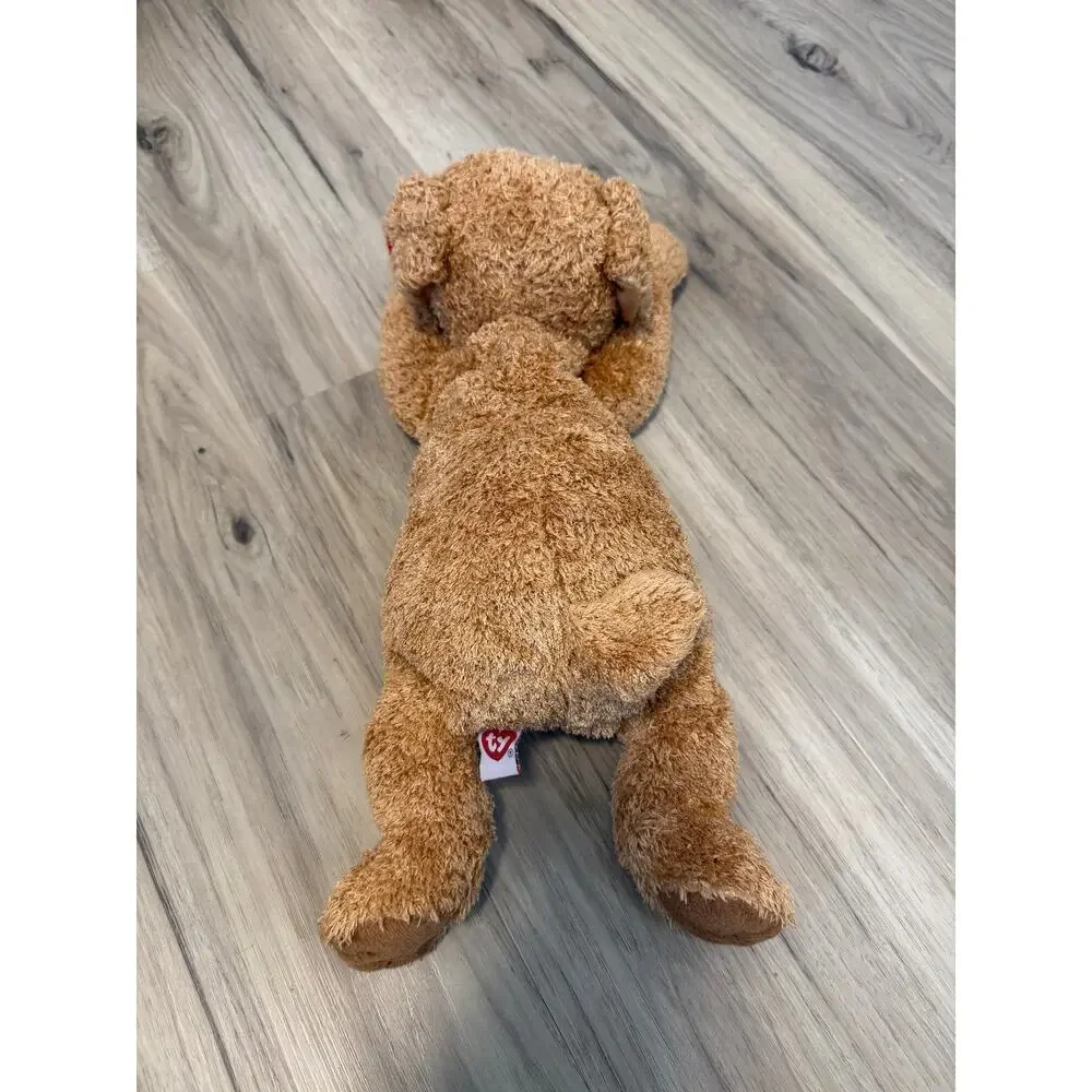 Ty Classic Scooter the Brown Lab Retriever Puppy Dog Beanbag Plush 16